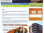 Página web XHTML 1.1 con formulario de contacto y galería de imágenes