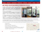Página web autoadministrable con catálogo online, módulo de noticias y formulario de contacto